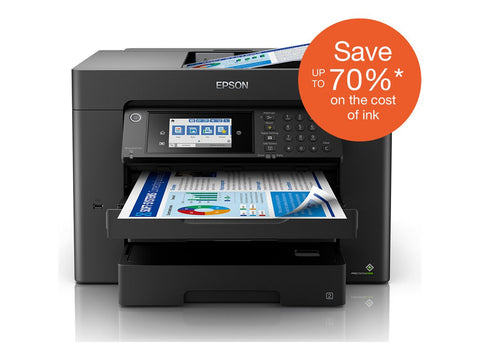 EPSON WorkForce WF-7840DTWF MFP colour ink-jet A3 297x420mm A3 25ppm print 550 sheets USB 2.0 LAN Wi-Fi USB host