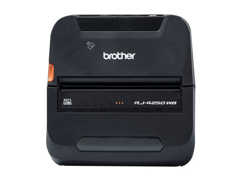 BROTHER RuggedJet RJ-4250WB Label printer direct thermal Roll 113mm 203dpi 127mm/sec USB 2.0 Wi-Fi NFC Bluetooth 4.2
