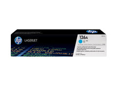 HP 126A original LaserJet Toner cartridge CE311A cyan standard capacity 1.000 pages 1-pack