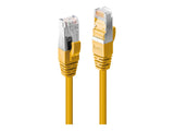 LINDY 5m Cat.6 S/FTP LSZH Cable Yellow