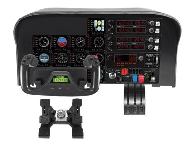 LOGITECH Flight Switch Panel Flight simulator instrument panel wired for PC