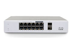 CISCO Meraki MS130-12X Cloud Mgd. 8GE + 4x 2.5GE 240W PoE Switch