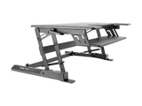 EATON TRIPPLITE WorkWise Height-Adjustable Sit-Stand Desktop Workstation