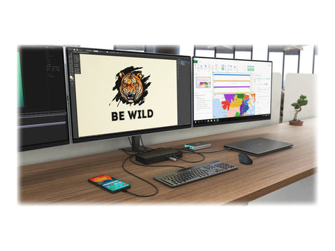 I-TEC Thunderbolt 3 Docking Station 1xDP 1xHDMI 1xTB3 1xGLAN 1xUSB-C 1xUSB 3.1 Gen2 4xUSB 3.0 1xSD Cardreader 1xAudio/Mic 96W PD