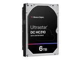 WESTERN DIGITAL Ultrastar DC HC310 3.5p 26.1MM 6000Go 256Mo 7200RPM SAS ULTRA 512E TCG P3