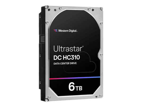 WESTERN DIGITAL Ultrastar DC HC310 3.5p 26.1MM 6000Go 256Mo 7200RPM SAS ULTRA 512E TCG P3