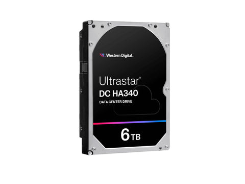 WESTERN DIGITAL Ultrastar DC HA340 3.5p 26.1MM 6To 256Mo 7200TPM SATA