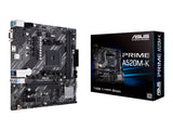 ASUS PRIME A520M-K AMD Socket AM4 for 3rd Gen AMD Ryzen mATX Form Factor DDR4