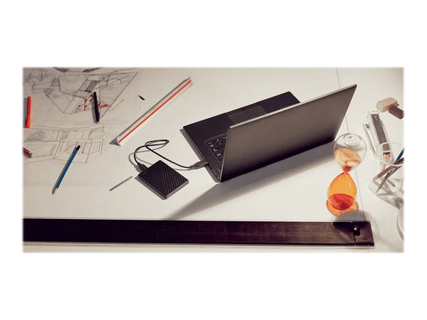 WD My Passport 5To portable HDD USB3.0 USB2.0 compatible Black Retail