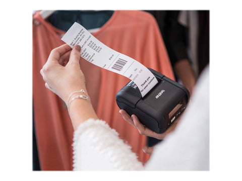 BROTHER RJ-2150 Imprimante mobile pour reçus et étiquettes 2 pouces Bluetooth and Wi-Fi and batterie incluse adaptateur secteur