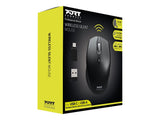 PORT DESIGNS Mouse Office Pro Silent Wireless - Black