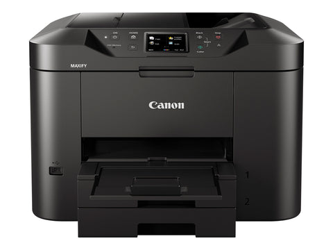 CANON MAXIFY MB2750 MFP colour ink-jet A4 210x297mm A4 22ppm copy 24 ipm print 500 sheets USB 2.0 LAN Wi-Fi USB host