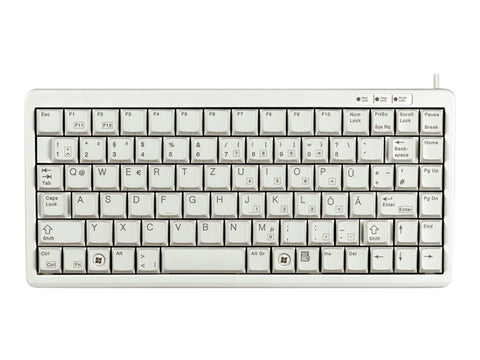 CHERRY Compact corded Keyboard USB grey (DE)