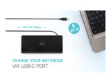 I-TEC USB-C Quattro Display Docking Station 2xDP 2xHDMI 1xGLAN 5xUSB 3.0 1xUSB-C-Data 1xAudio 1xMic 85W PD KL