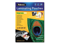 FELLOWES POCHETTES A4 100 MICRONS X 100