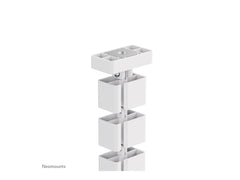 NEOMOUNTS Cable Spine Organizer for sit/stand desk frames magnet mounted white