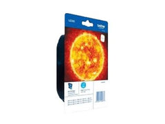 BROTHER LC-980 cartouche d encre cyan capacité standard 5.5ml 260 pages 1-pack blister sans alarme