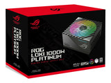 ASUS ROG Loki SFX-L 1000W Platinum Power Supply Unit 80 Plus Platinum ARGB Fan Aura Sync PCIe Gen 5.0 Ready ATX 3.0 Compatible