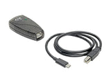 EATON TRIPPLITE USB-C to Serial DB9 RS232 Adapter Cable 3ft. 0.91m Keyspan High-Speed M/M TAA
