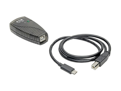 EATON TRIPPLITE USB-C to Serial DB9 RS232 Adapter Cable 3ft. 0.91m Keyspan High-Speed M/M TAA