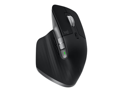 LOGITECH Master Series MX Master 3S for Mac Mouse ergonomic optical 7 buttons wireless Bluetooth 2.4 GHz space grey for Apple