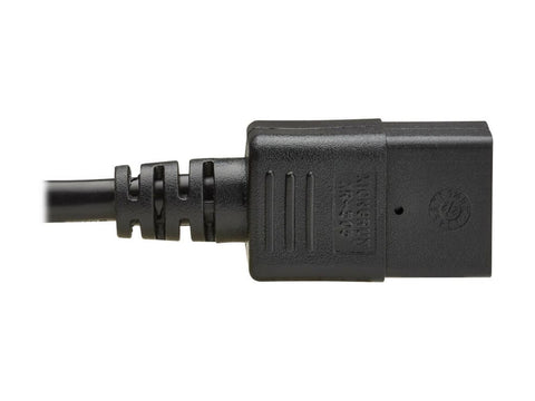 EATON TRIPPLITE Power cable C14 to C19 H05VV-F 10A 2M