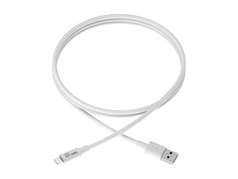 EATON TRIPPLITE USB-A to Lightning Sync/Charge Cable MFi Certified - White M/M USB 2.0 10ft. 3.05m
