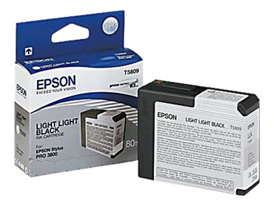 EPSON 5LB T5809 ink cartridge light light black standard capacity 80ml 1-pack