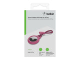 BELKIN Airtag Protection avec Cordon Rose