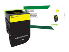 LEXMARK 802HY cartouche de toner jaune haute capacité 3.000 pages pack de 1 retour program
