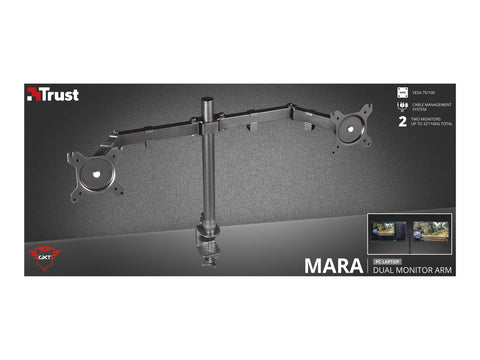 TRUST Support articulé MARA pour 2 écrans - GXT1120