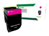 LEXMARK 802SM cartouche de toner magenta capacité standard 2.000 pages pack de 1 retour program