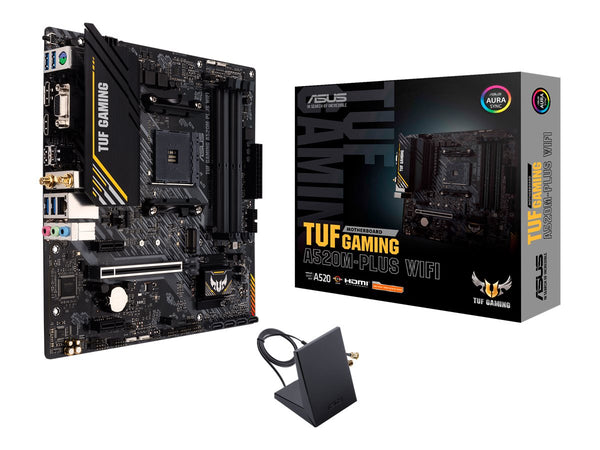 ASUS TUF GAMING A520M-PLUS II AMD A520 microATX 4DDR4