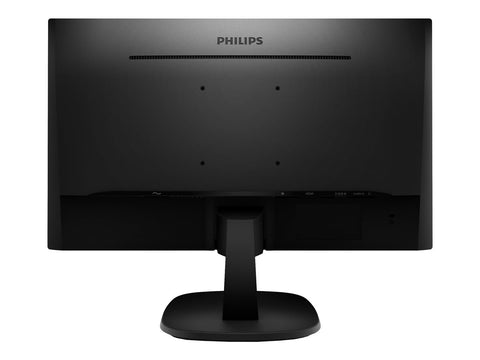 PHILIPS 243V7QJABF - Écran LED - 24 - 1920 x 1080 Full HD (1080p) - IPS - 250 cd/m² - 1000:1 - 5 ms - HDMI, VGA, DisplayPort - HP