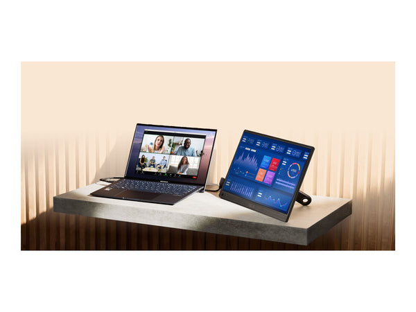 ASUS ZenScreen MB169CK Portable USB Monitor 15.6p IPS WLED FHD 16:9 60Hz 250cd/m2 5ms Mini HDMI USB-C DP Alt Mode x2 Black