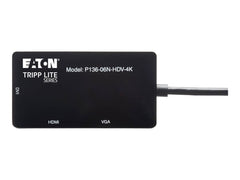 EATON TRIPPLITE DisplayPort to VGA/DVI/HDMI All-in-One Converter Adapter DP ver 1.2 4K 30 HDMI