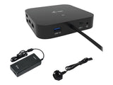 I-TEC USB-C Dual Display MST DS 1xDP 1xHDMI 1xGLAN 3xUSB 3.0 2xUSB 2.0 1xUSB-C-Datei 1xAudio/Mic Jack 1x100W USB-C PD+Charger 112W