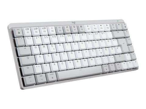 LOGITECH MX Mechanical Mini for Mac Minimalist Wireless Illuminated Keyboard - PALE GREY - (FRA) - EMEA