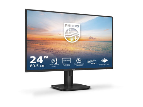 PHILIPS 24E1N1100A/00 23.8p 1920x1080 16:9 1ms 250cd/m2 HDMI VGA Black