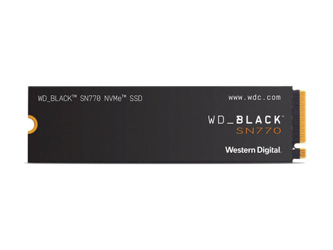 WD Black SSD SN770 NVMe 500Go PCIe Gen4 16GT/s M.2 2280