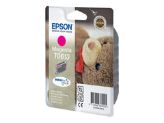 EPSON 1LB T0613 ink cartridge magenta standard capacity 8ml 250 pages 1-pack blister without alarm