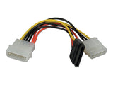 LINDY 5.25p 5.25p/SATA Power Cable Molex to SATA/Molex