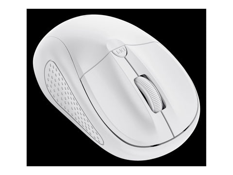 TRUST Souris sans fil compacte PRIMO - Blanche mat