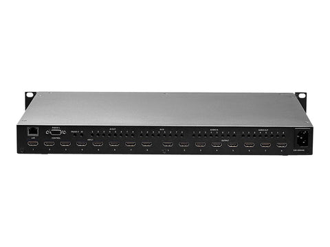 LINDY 8x8 HDMI 18G Matrix with Video Wall Scaling