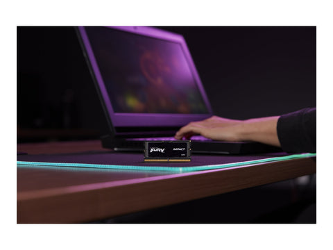 KINGSTON FURY Impact 32Go 6400MT/s DDR5 CL38 SODIMM Kit of 2 XMP