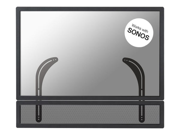 NEOMOUNTS NM-USP100BLACK Support pour barre de son Sonos - max 15 kg - installation de lécran