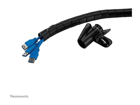 NEOMOUNTS Spiral Cable Wrap 25mm multiple cables black