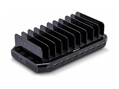 LINDY 10 Port USB Charging Station