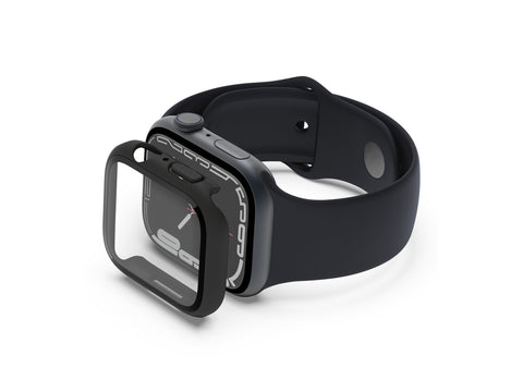 BELKIN TemperedCurve Bumper Screen Protector - Series 4-9/SE - BLK 44/45mm