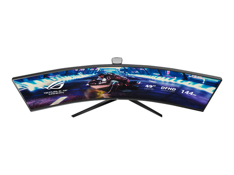 ASUS Display XG49VQ 49p Gaming Curved DFHD 144Hz 3840x1080 Freesync 2 HDR 4ms 21:9 USB HDMI DP Speaker